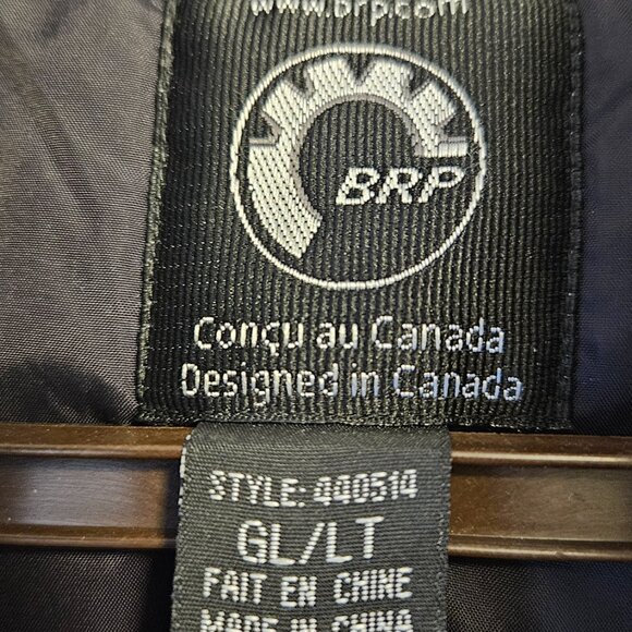 SKI-DOO BRP Holeshot Snowmobile Jacket Men, Large, Tall - Picture 5 of 8